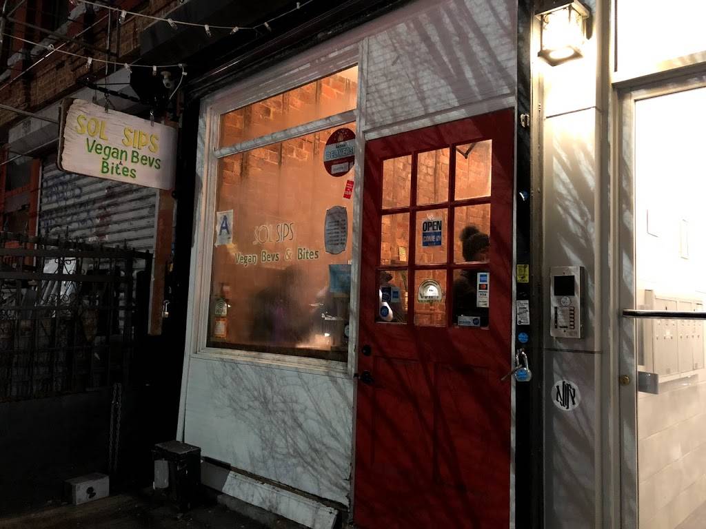 Sol Sips | restaurant | 203 Wilson Ave, Brooklyn, NY 11237, USA | 7186830482 OR +1 718-683-0482