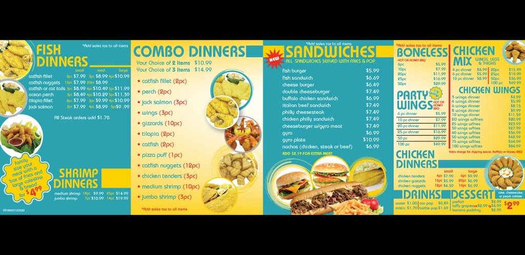 Sharks fish and chicken | restaurant | 6237 S Union Ave, Chicago, IL 60621, USA | 7732242222 OR +1 773-224-2222