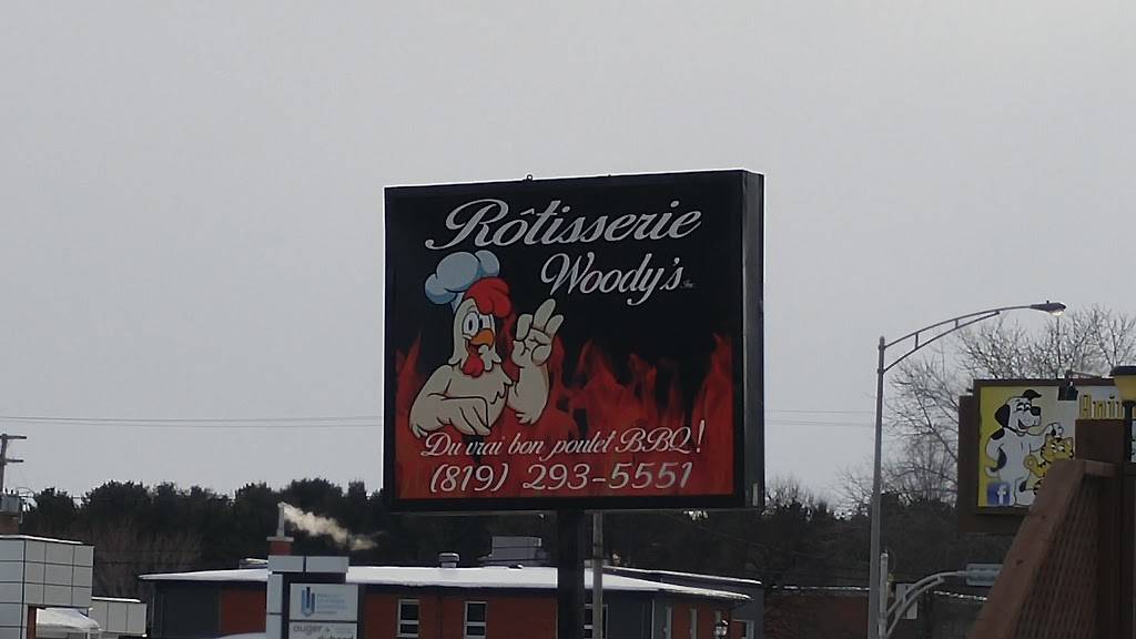 Rôtisserie Woodys Inc. | restaurant | 1363 Boulevard Louis Fréchette, Nicolet, QC J3T 1M3, Canada | 8192935551 OR +1 819-293-5551