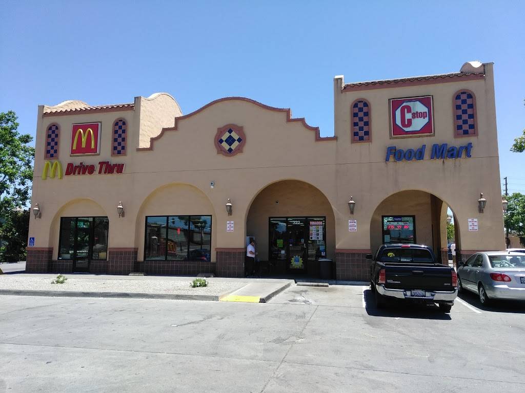 McDonalds | cafe | 322 S Center St, Stockton, CA 95203, USA | 2099464075 OR +1 209-946-4075