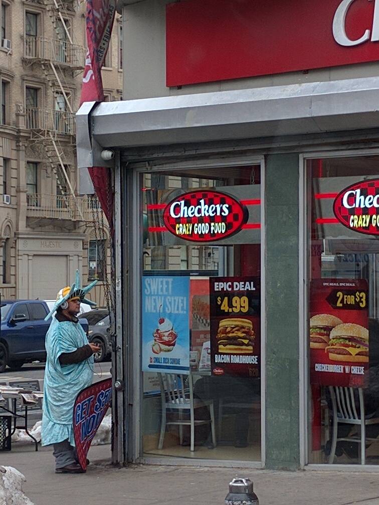 Checkers | restaurant | 695 St Nicholas Ave, New York, NY 10031, USA | 2122347067 OR +1 212-234-7067
