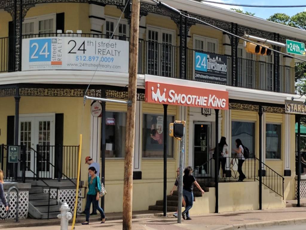 Smoothie King | restaurant | 504 W 24th St b, Austin, TX 78705, USA | 5124805095 OR +1 512-480-5095