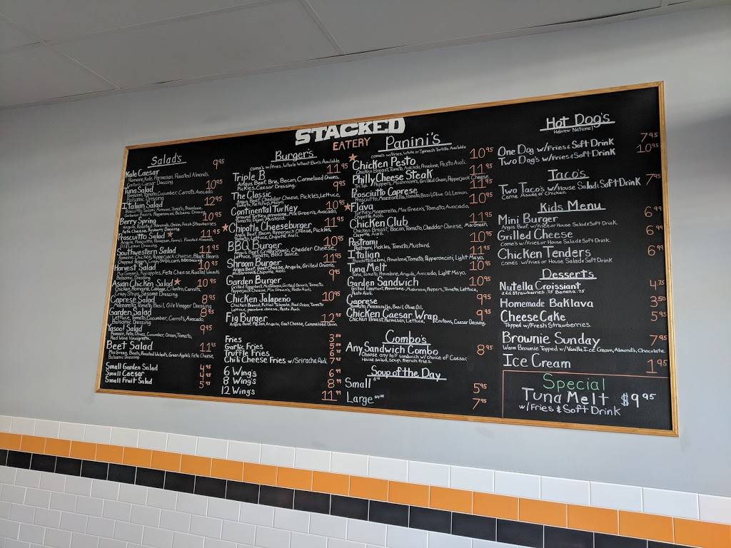 Stacked Eatery | restaurant | 15826 Ventura Blvd #110, Encino, CA 91436, USA | 8188551502 OR +1 818-855-1502