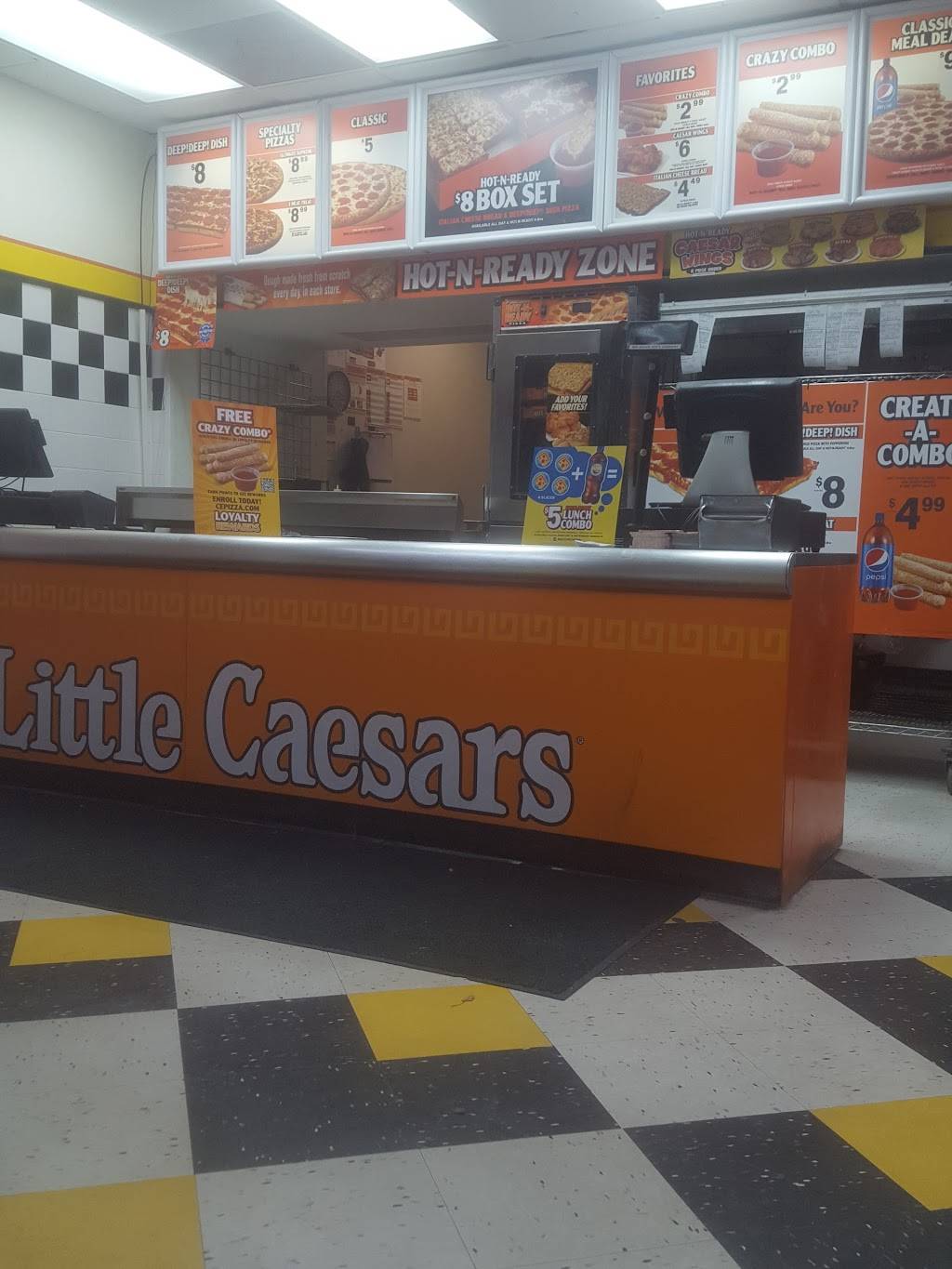 Little Caesars Pizza | meal takeaway | 3214 Randleman Rd, Greensboro, NC 27406, USA | 3363797491 OR +1 336-379-7491