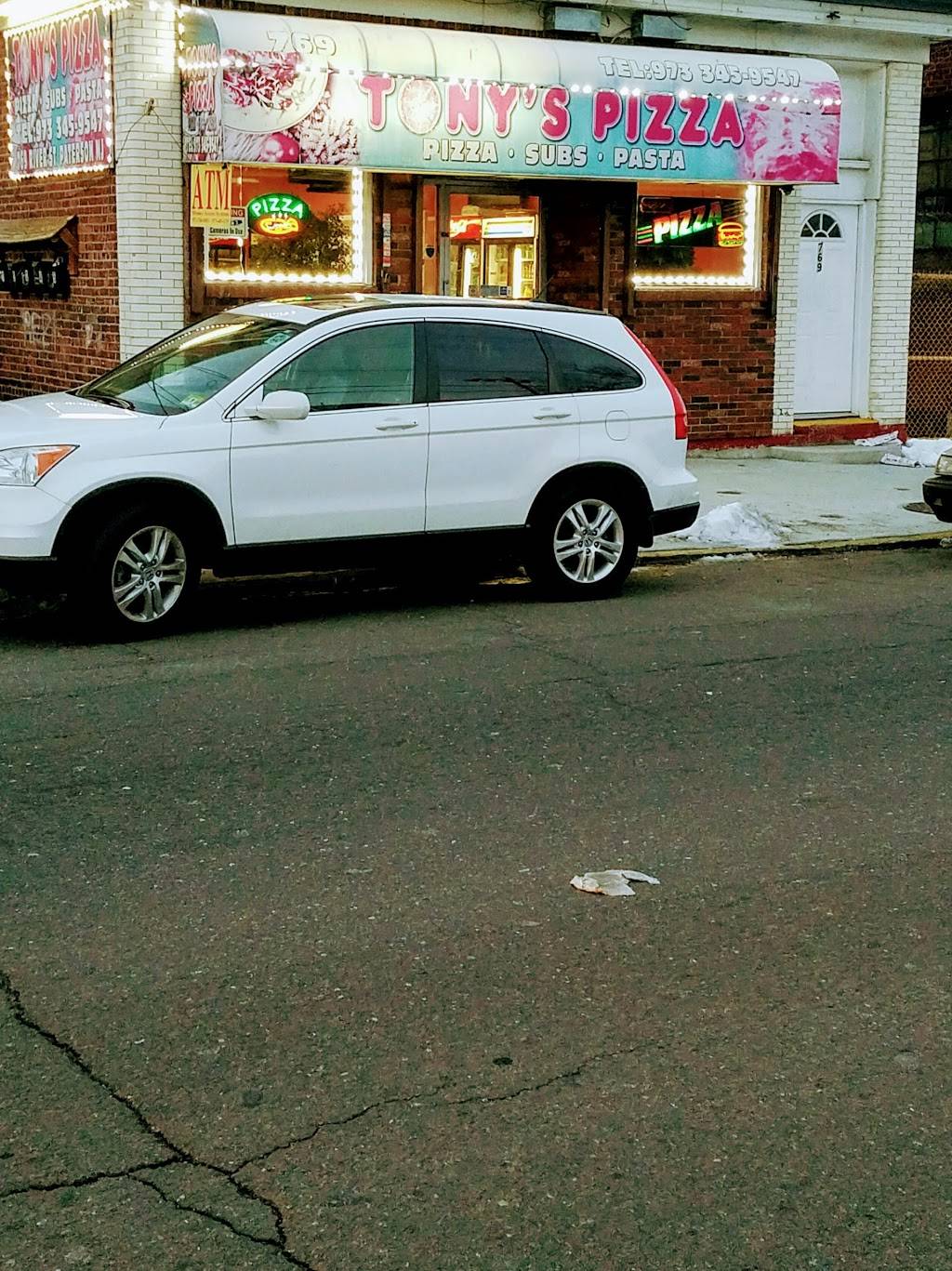 Tonys Pizza | restaurant | 769 River St, Paterson, NJ 07524, USA | 9733459547 OR +1 973-345-9547