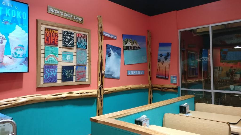 Bahama Bucks | restaurant | 10771 Gateway S Blvd j101, El Paso, TX 79934, USA | 9156005588 OR +1 915-600-5588