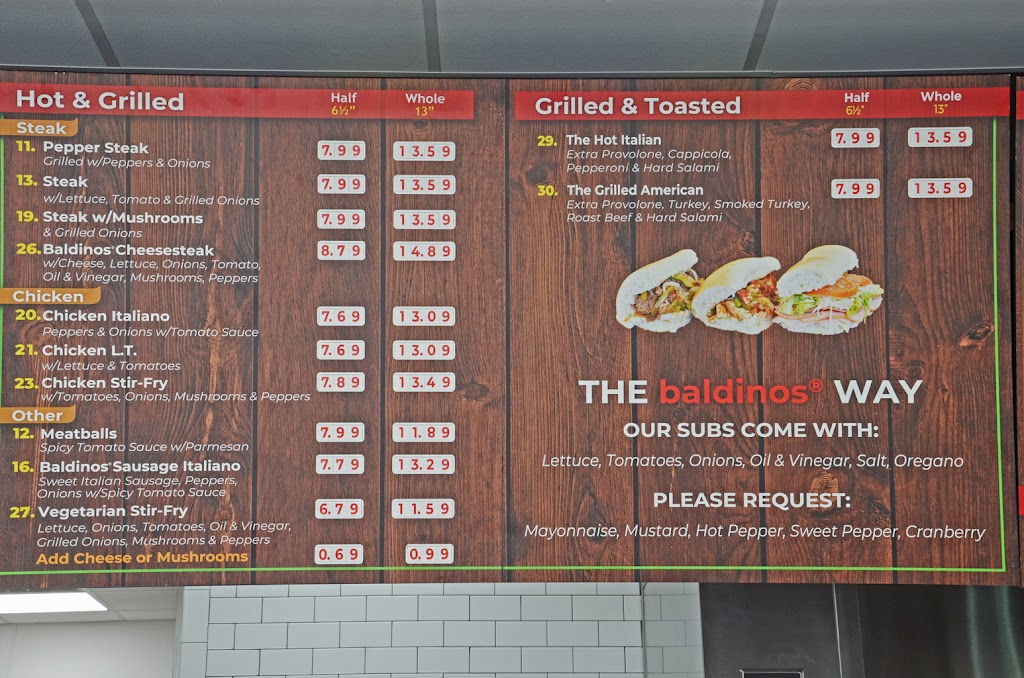 baldinos Giant Jersey Subs | restaurant | 6001 Ogeechee Rd ste 104, Savannah, GA 31419, USA | 9122396843 OR +1 912-239-6843