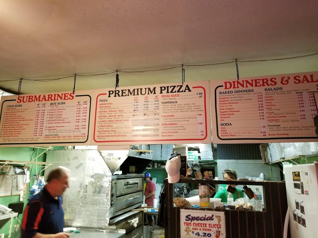 Central Pizza & Subs | restaurant | 6405 Central Avenue North, St. Petersburg, FL 33710, USA | 7273434228 OR +1 727-343-4228