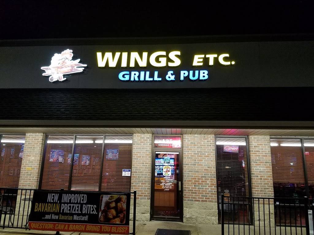 Wings Etc. | restaurant | 135 Sheridan Rd, Noblesville, IN 46060, USA | 3177709464 OR +1 317-770-9464