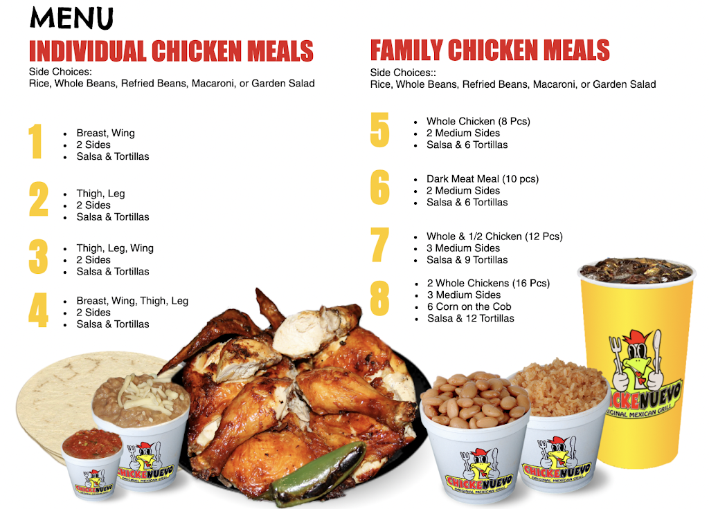 Chickenuevo | restaurant | 3102 E Grant Rd, Tucson, AZ 85716, USA | 5203260096 OR +1 520-326-0096