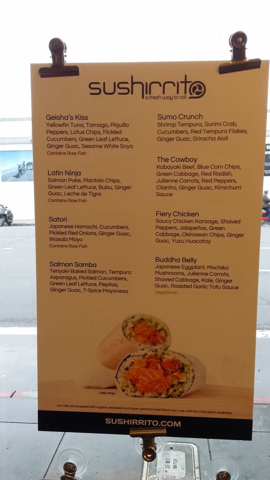 Sushirrito | restaurant | 799 Bryant St, San Francisco, CA 94103, USA | 4159083673 OR +1 415-908-3673