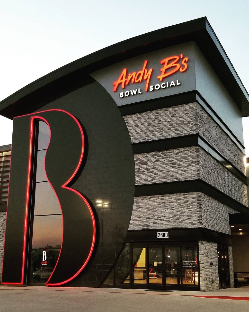 Andy Bs Bowl Social | restaurant | 2600 Panhandle St, Denton, TX 76201, USA | 9402228858 OR +1 940-222-8858