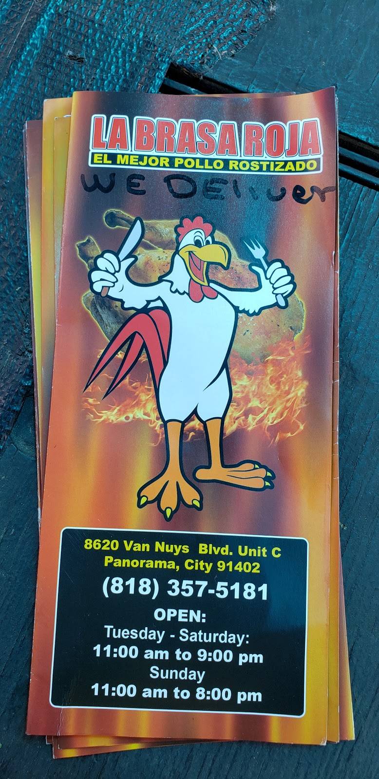 La Brasa Roja | restaurant | 8620 Van Nuys Blvd unit-c, Panorama City, CA 91402, USA | 8183575181 OR +1 818-357-5181