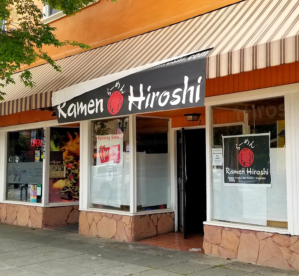 Ramen Hiroshi Alameda | restaurant | 1241 Park St, Alameda, CA 94501, USA | 5105009995 OR +1 510-500-9995
