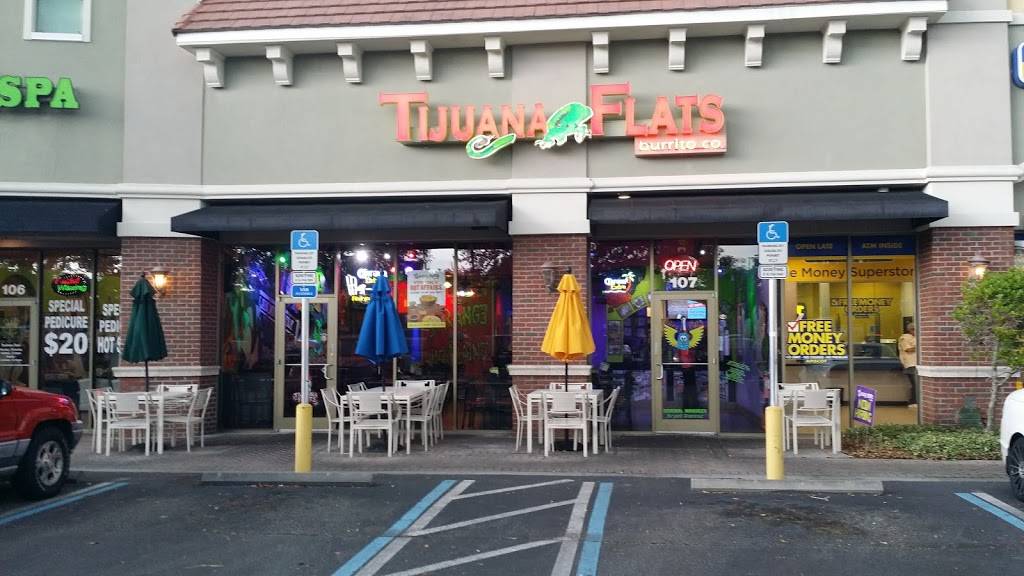 Tijuana Flats | restaurant | 13651 Hunters Oak Dr #107, Orlando, FL 32837, USA | 4077700991 OR +1 407-770-0991