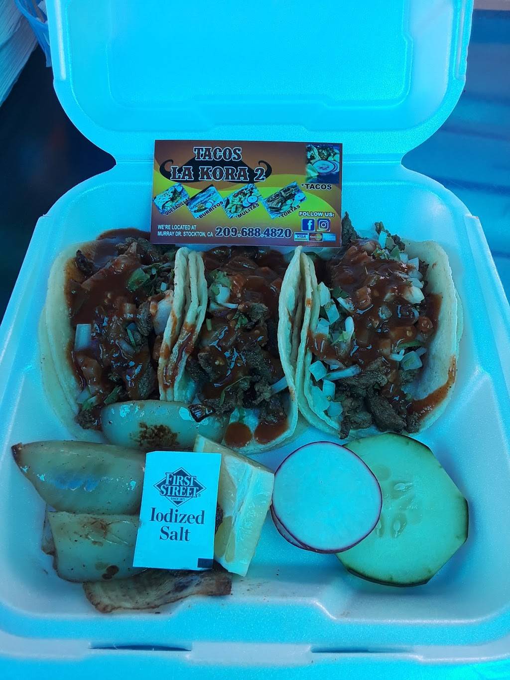 Tacos la kora 2 | restaurant | Murray Dr, Stockton, CA 95210, USA | 2096884820 OR +1 209-688-4820