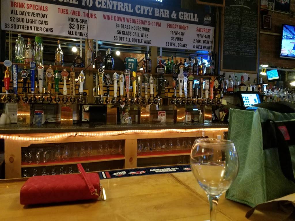 Central City Bar & Grill | restaurant | 17 Central Ave, Cortland, NY 13045, USA | 6077583300 OR +1 607-758-3300