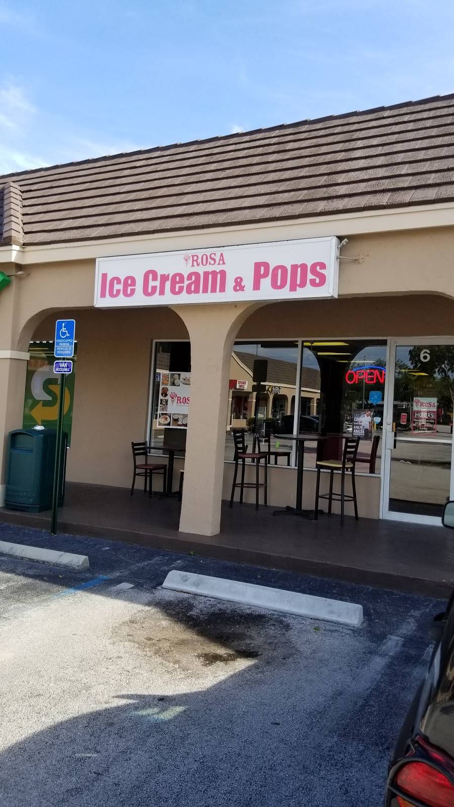 Rosa ice cream parlor | restaurant | 2562 W Indiantown Rd suite B6, Jupiter, FL 33458, USA | 5613209958 OR +1 561-320-9958