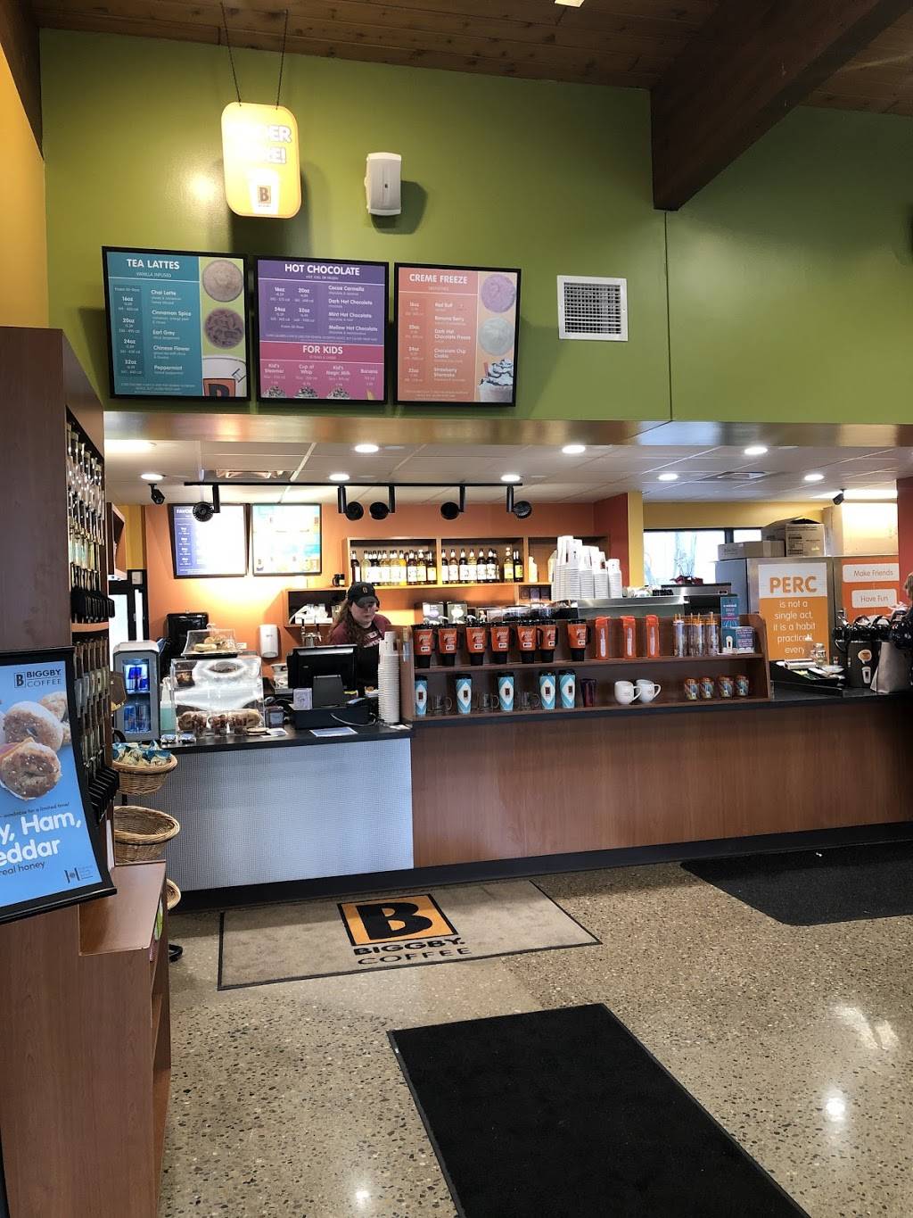 BIGGBY COFFEE | cafe | 501 W. Main St, Zeeland, MI 49464, USA | 6162391334 OR +1 616-239-1334