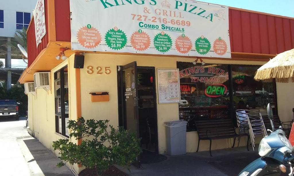 Kings Pizza & Grill | restaurant | 325 Coronado Dr, Clearwater Beach, FL 33767, USA | 7272166689 OR +1 727-216-6689
