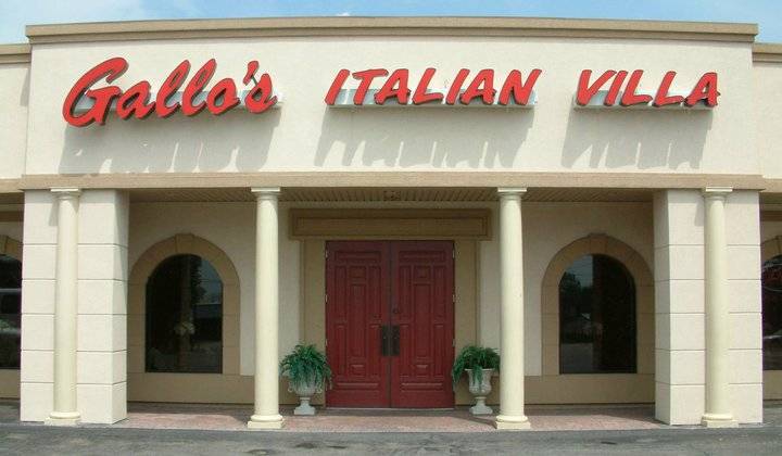 Gallos Italian Villa | restaurant | 2420 Wilmington Rd, New Castle, PA 16105, USA | 7246569280 OR +1 724-656-9280