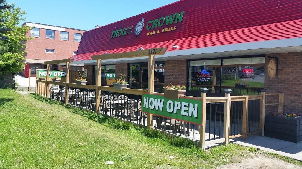 Frog and The Crown Restaurant & Bar | restaurant | 1871 OConnor Dr, North York, ON M4A 1X1, Canada | 4167503764 OR +1 416-750-3764