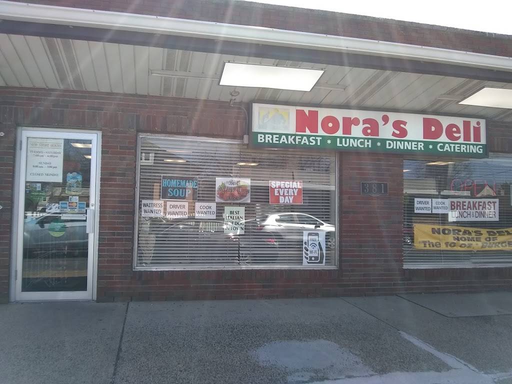 Noras Deli | restaurant | 381 Avenel St, Avenel, NJ 07001, USA | 7327261980 OR +1 732-726-1980