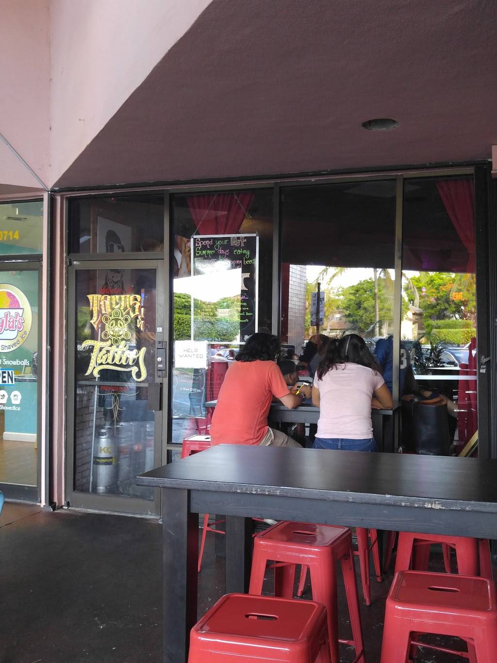 Tacos & Tattoos, Kendall | restaurant | 11790 SW 104th St, Miami, FL 33186, USA | 7868038316 OR +1 786-803-8316