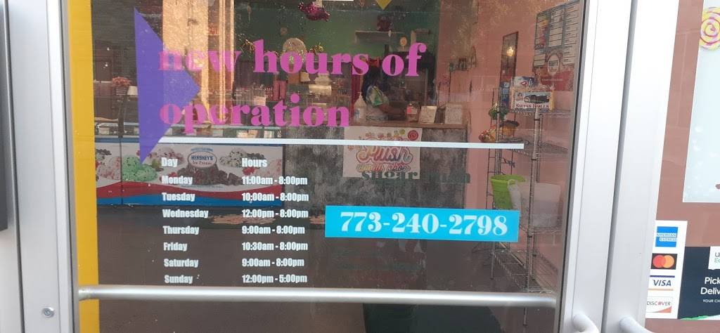 Sugar Rush Candy Shop | restaurant | 415 E 71st St, Chicago, IL 60619, USA | 7732402798 OR +1 773-240-2798