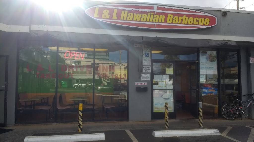 L & L Hawaiian BBQ | restaurant | 3133 Waialae Ave, Honolulu, HI 96816, USA | 8087351813 OR +1 808-735-1813