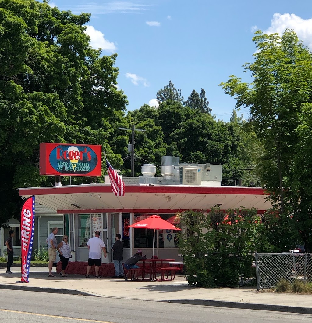 Rogers Ice Cream & Burgers | restaurant | 1224 Sherman Ave, Coeur dAlene, ID 83814, USA | 2089304900 OR +1 208-930-4900