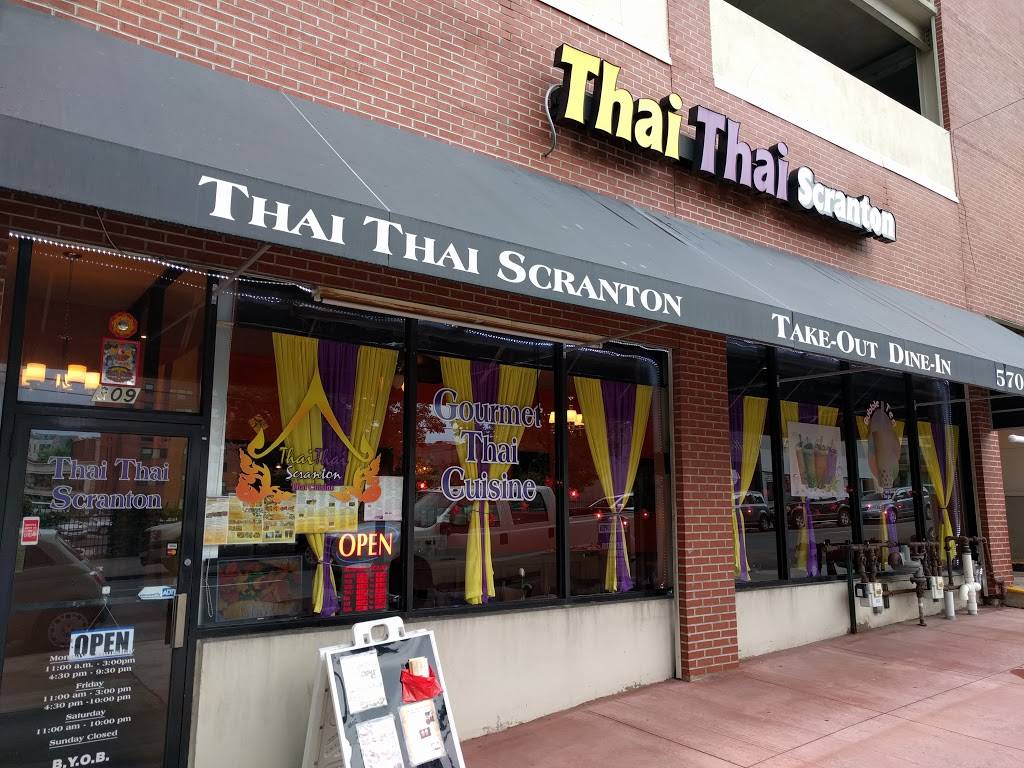 Thai Thai | restaurant | 309 N Washington Ave, Scranton, PA 18503, USA | 5709637745 OR +1 570-963-7745