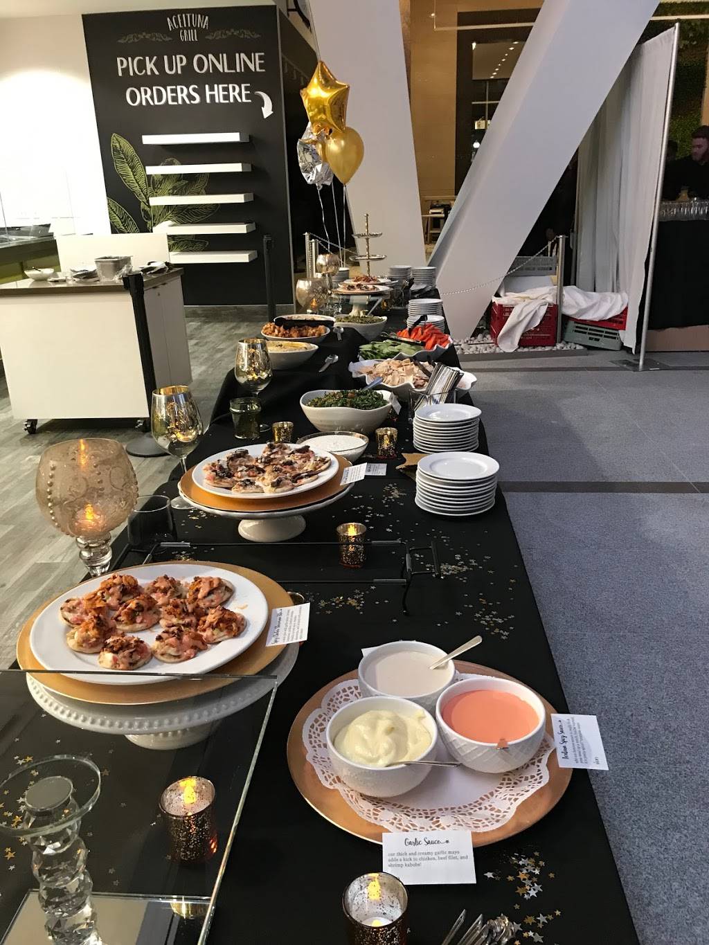 Aceituna Grill | restaurant | 100 Federal St, Boston, MA 02110, USA | 6179363005 OR +1 617-936-3005