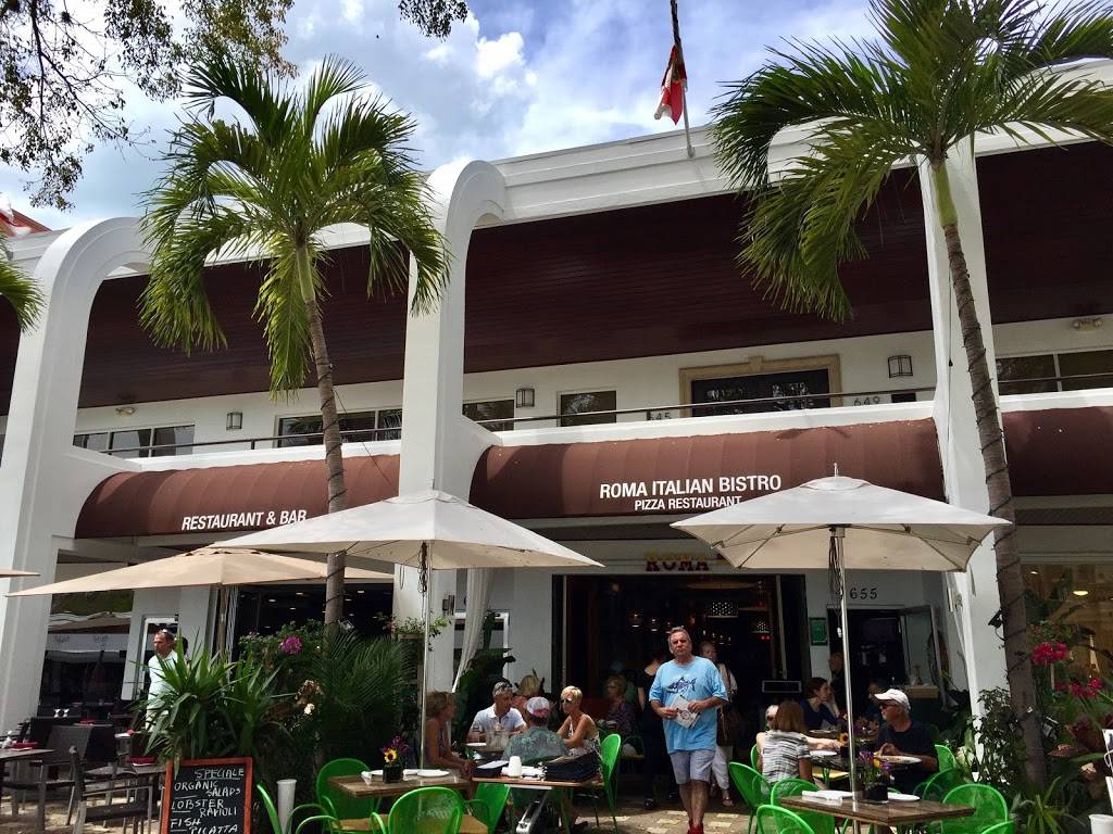 Roma Italian Bistro Pizzeria | restaurant | 655 5th Ave S #6601, Naples, FL 34102, USA | 2397767042 OR +1 239-776-7042