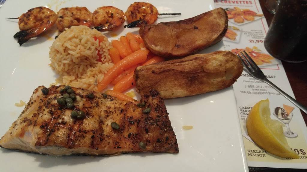 Casa Grecque | restaurant | 852 Boulevard des Seigneurs, Terrebonne, QC J6W 1V1, Canada | 4504922888 OR +1 450-492-2888