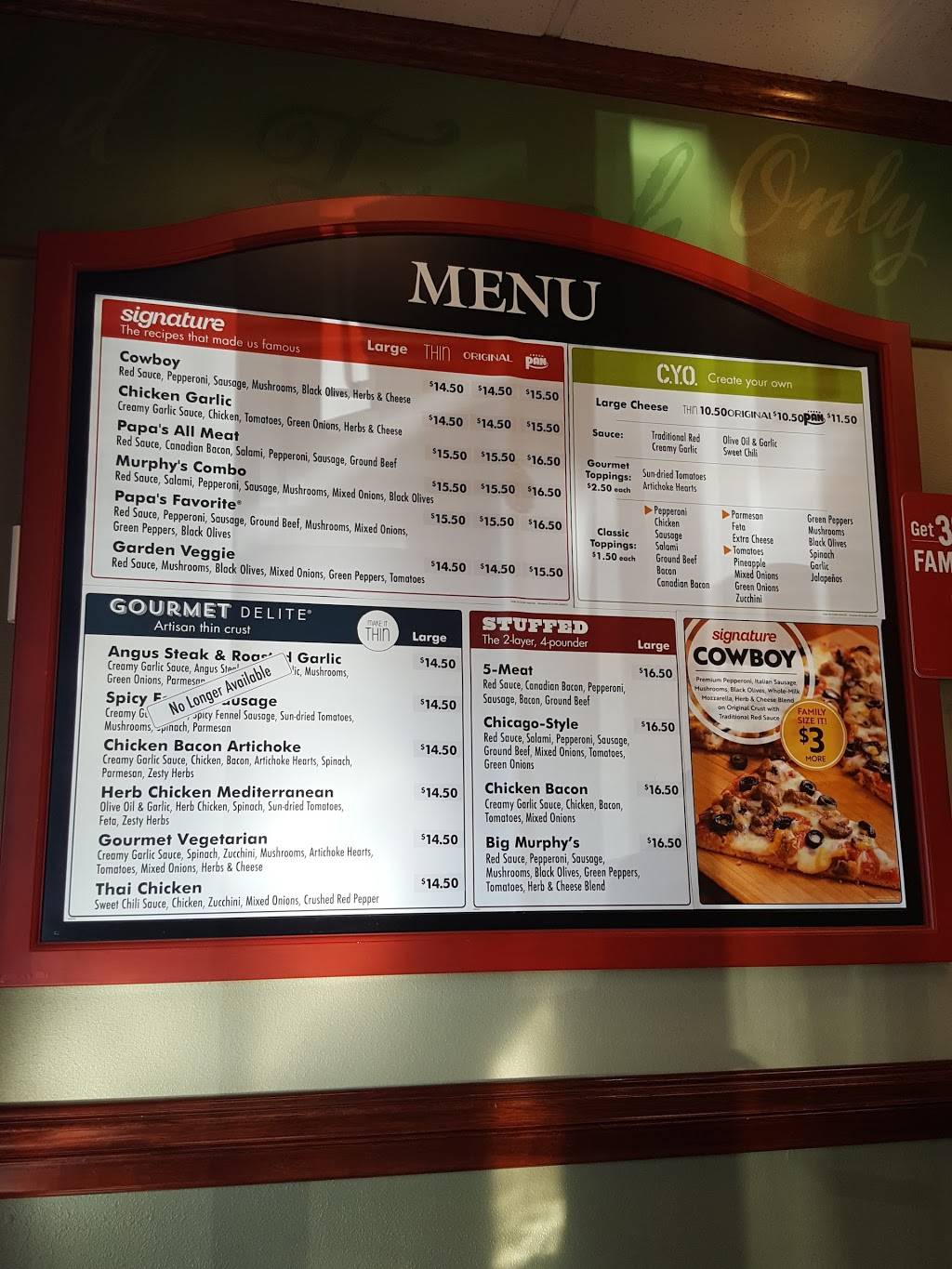 Papa Murphys Take N Bake Pizza | meal takeaway | 10917 NE Fourth Plain Blvd, Vancouver, WA 98662, USA | 3608920633 OR +1 360-892-0633