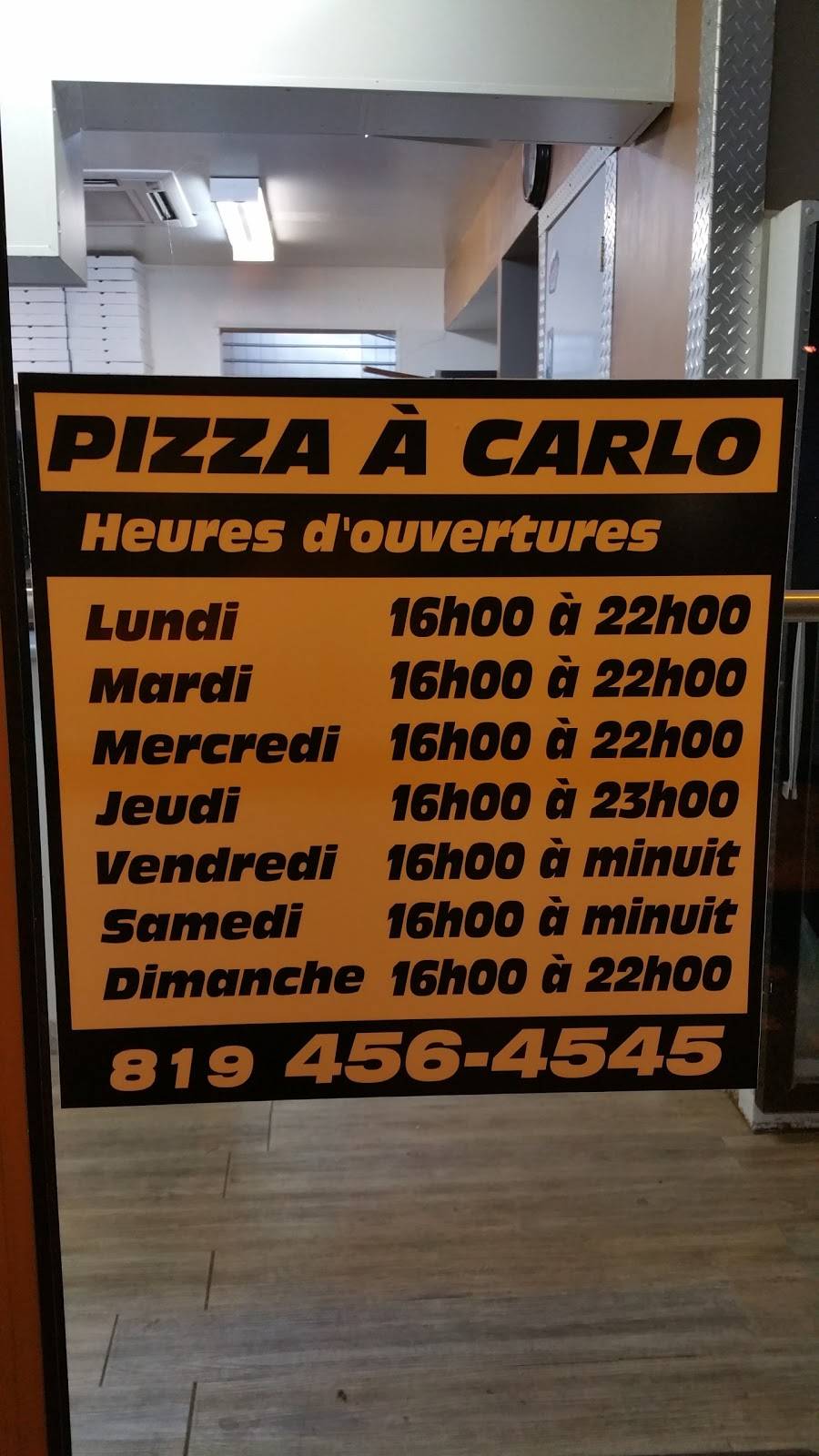 Carlo Pizza | restaurant | 117 Route Principale E, Sainte-Cécile-de-Masham, QC J0X 2W0, Canada | 8194564545 OR +1 819-456-4545