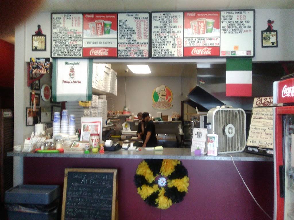 Fazios Pizza | restaurant | 4028 Penn Ave, Pittsburgh, PA 15224, USA | 4122515312 OR +1 412-251-5312