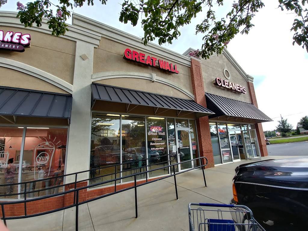 Great Wall | restaurant | 8014 Cumming Hwy # 406, Canton, GA 30115, USA | 6784938606 OR +1 678-493-8606