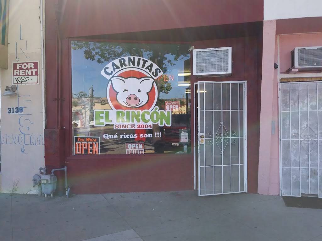 Carnitas El Rincón alum rock | restaurant | 3141 Alum Rock Ave, San Jose, CA 95127, USA | 4087916422 OR +1 408-791-6422