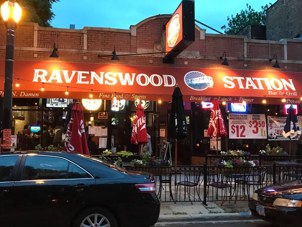 Ravenswood Station Bar & Grill | restaurant | 4709 N Damen Ave, Chicago, IL 60625, USA | 7738789400 OR +1 773-878-9400