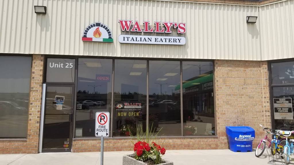 Wallys Italian Eatery | restaurant | 1801 Dundas St E #25, Whitby, ON L1N 7C5, Canada | 9057201414 OR +1 905-720-1414