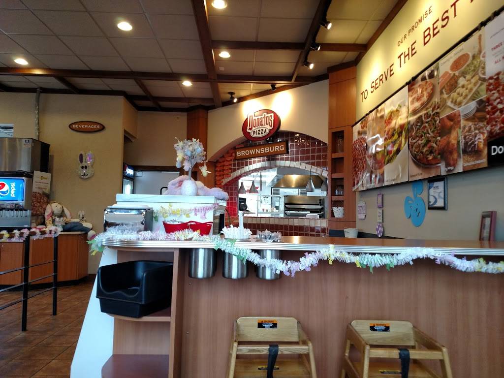 Donatos Pizza | restaurant | 813 E Main St, Brownsburg, IN 46112, USA | 3178582680 OR +1 317-858-2680