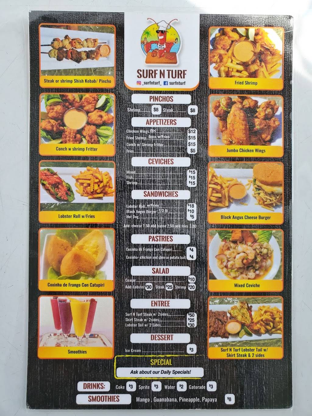 Surf n Turf | restaurant | Unnamed Road, Miami Beach, FL 33154, USA | 3058799680 OR +1 305-879-9680