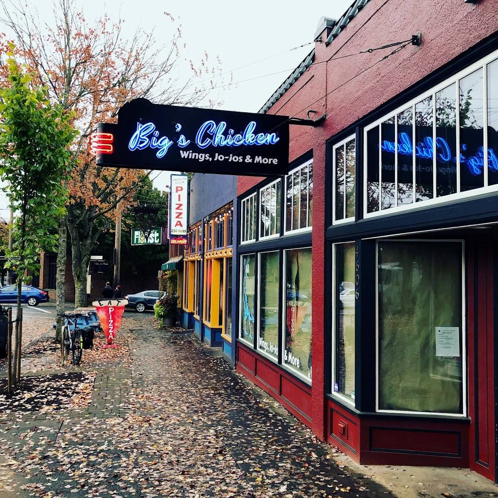 Bigs Chicken 4606 NE Glisan St, Portland, OR 97213 | restaurant | 4606 NE Glisan St, Portland, OR 97213, USA | 9712550358 OR +1 971-255-0358