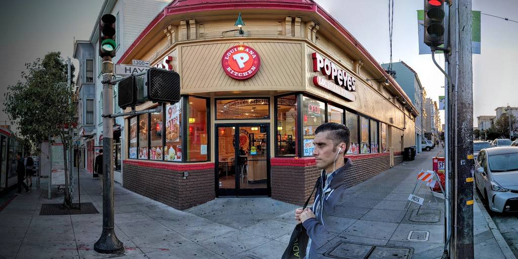 Popeyes Louisiana Kitchen | restaurant | 599 Divisadero St, San Francisco, CA 94117, USA | 4153463088 OR +1 415-346-3088