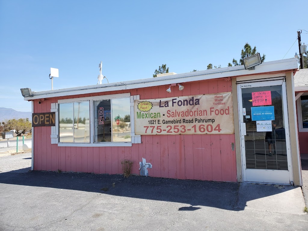 La Fonda | restaurant | 1021 E Gamebird Rd, Pahrump, NV 89048, USA | 7752531604 OR +1 775-253-1604