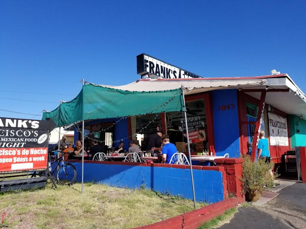 Franks & Franciscos Denoche Restaurant | restaurant | 3843 E Pima St, Tucson, AZ 85716, USA | 5208812710 OR +1 520-881-2710