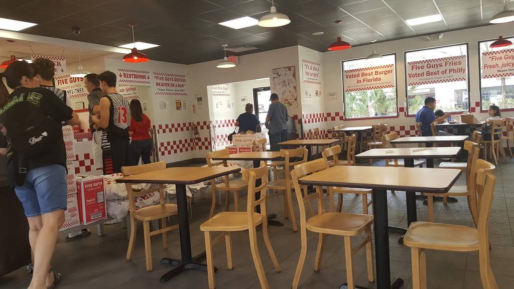 Five Guys | meal takeaway | 898 Saxon Blvd, Orange City, FL 32763, USA | 3868517851 OR +1 386-851-7851