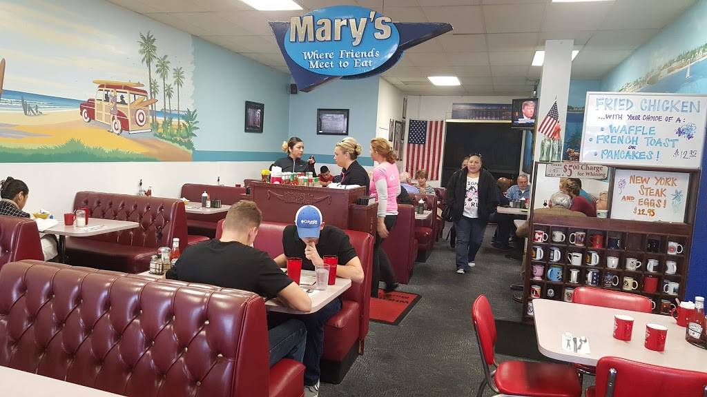 Marys Family Restaurant | restaurant | 307 N Coast Hwy, Oceanside, CA 92054, USA | 7607223052 OR +1 760-722-3052